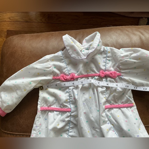 Vintage baby  Pink and White Matching Set - Picture 8 of 8